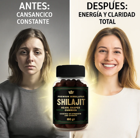 GOMITAS DE SHILAJIT 2x1 🤎 - Energía extrema todo el día ⚡