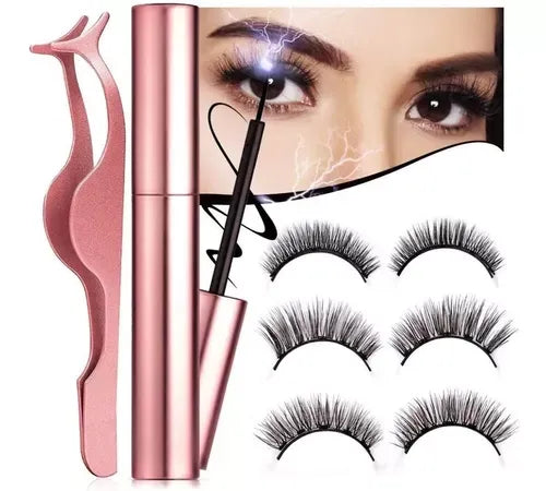 LashMag™ – Kit de Pestañas Magnéticas Reutilizables