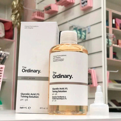 The Ordinary™ – Tónico Ácido Glicólico 7% - Piel más luminosa