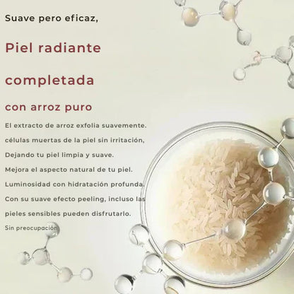 DrMelaxin™ – Ampolla Facial de Arroz y Arroz Negro 60ml